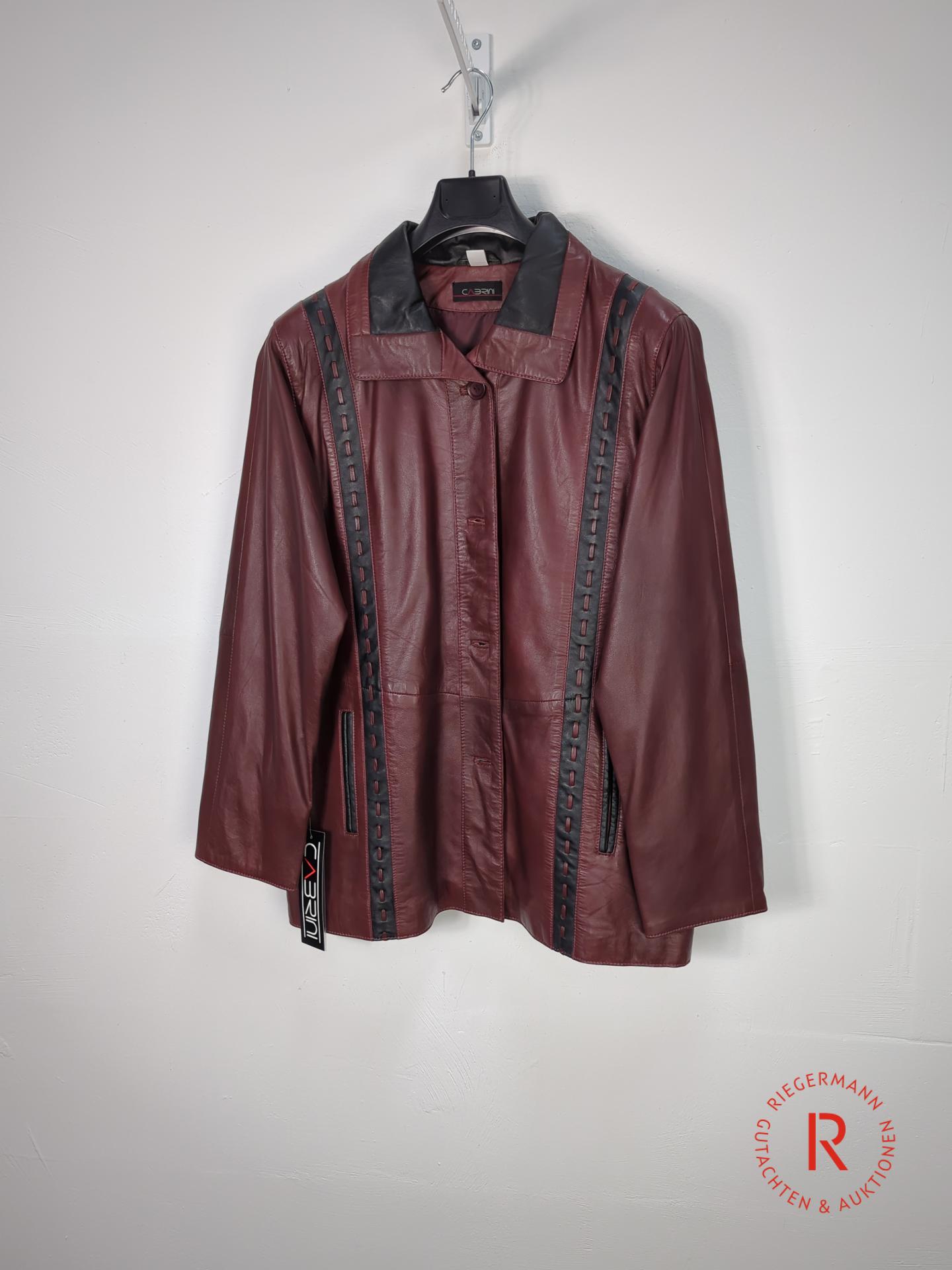 DAMEN LEDERJACKE GRÖSSE 40